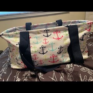 Thirty-One Medium Utility Tote w/ Anchor Design 🌊